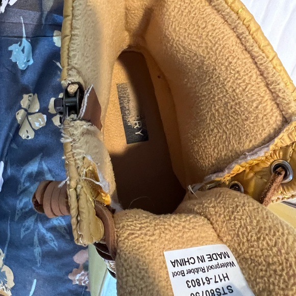 Vintage Yellow Sperry Duck Boots Women’s Size 8.5 - Picture 7 of 7